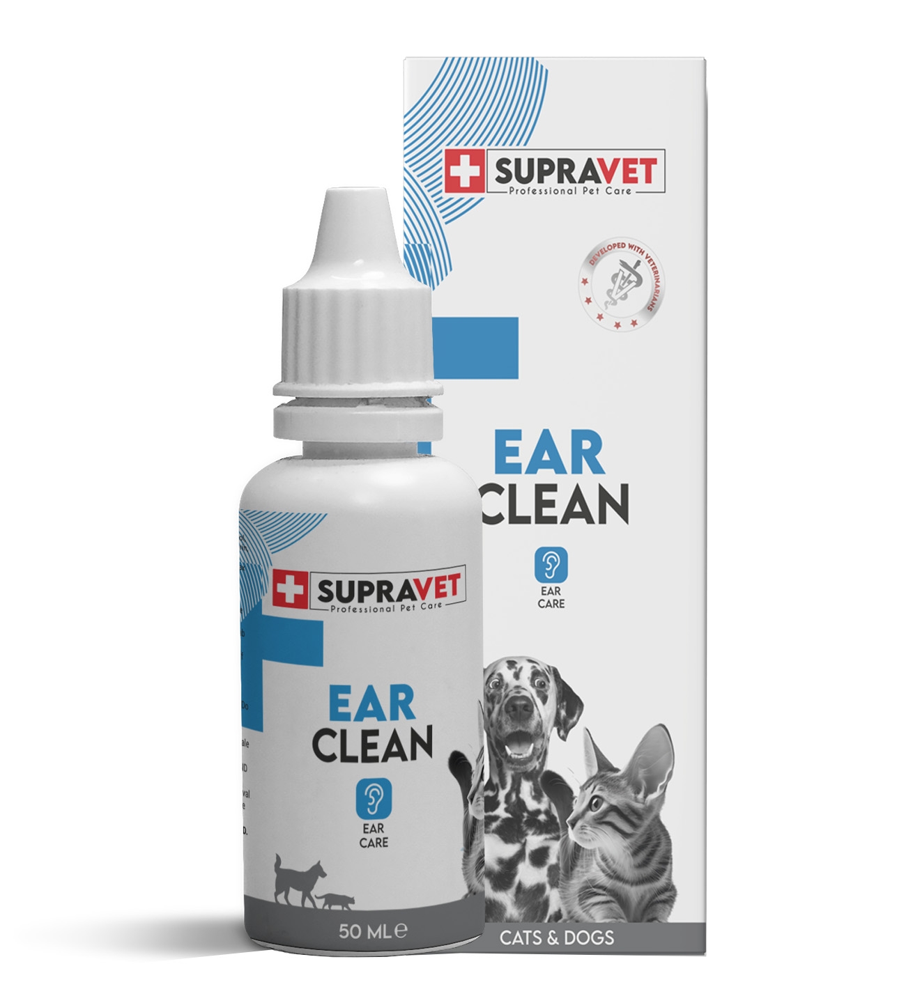 Supravet%20Ear%20Clean%20Kedi%20Köpek%20Kulak%20Temizleme%20Solüsyonu%2050%20Ml