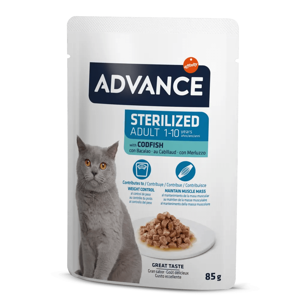 Adv.%20Cat%20Sterılızed%20Codfısh%20Wet%20Pouch%2012x85gr