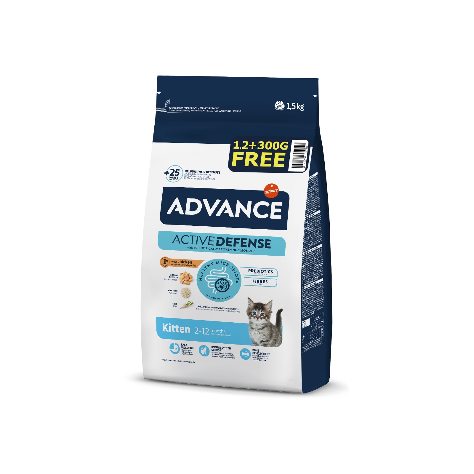 Advance%20Cat%20Kıtten%20Chıcken%20&%20Rıce%201,2kg%20+300gr%20Bonus%20Paket