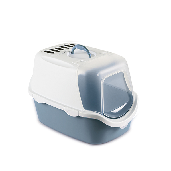 Stefanplast%20Cathy%20Easy%20Clean%20Mavi/beyaz%20Kedi%20Tuvaleti%2056x40x40cm