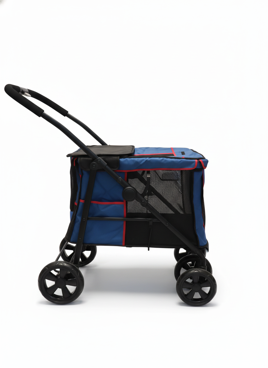Tommy%20Evcil%20Hayvan%20Arabası%20Mavi%20102*62*105cm%20Max%2040kg
