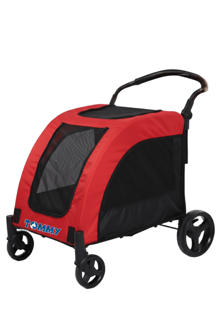 Tommy%20Evcil%20Hayvan%20Arabası%20Kırmızı%2097*84*119cm%20Max%2060kg