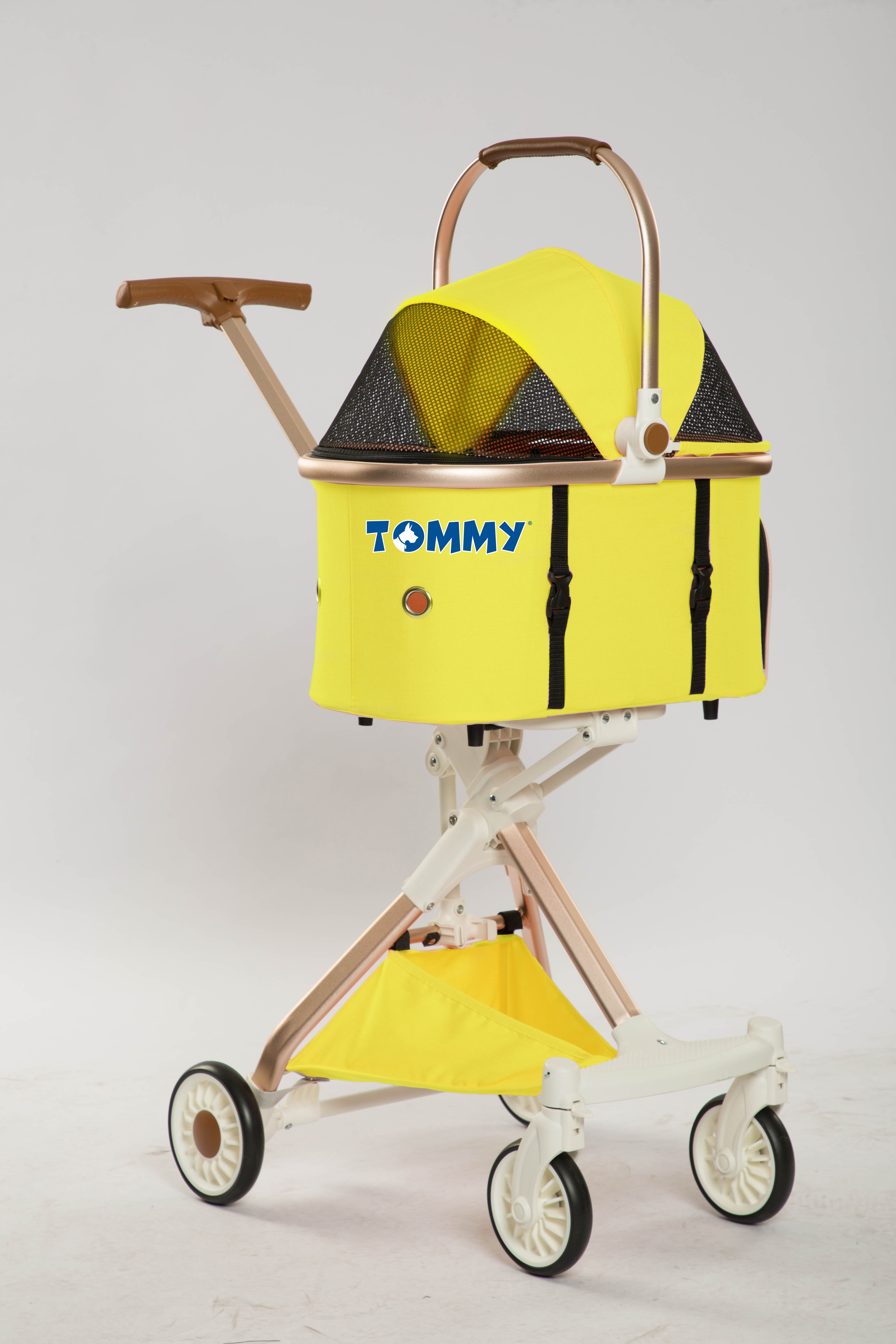Tommy%20Evcil%20Hayvan%20Arabası%20Sarı%2083*48.5*110cm%20Max%2010kg