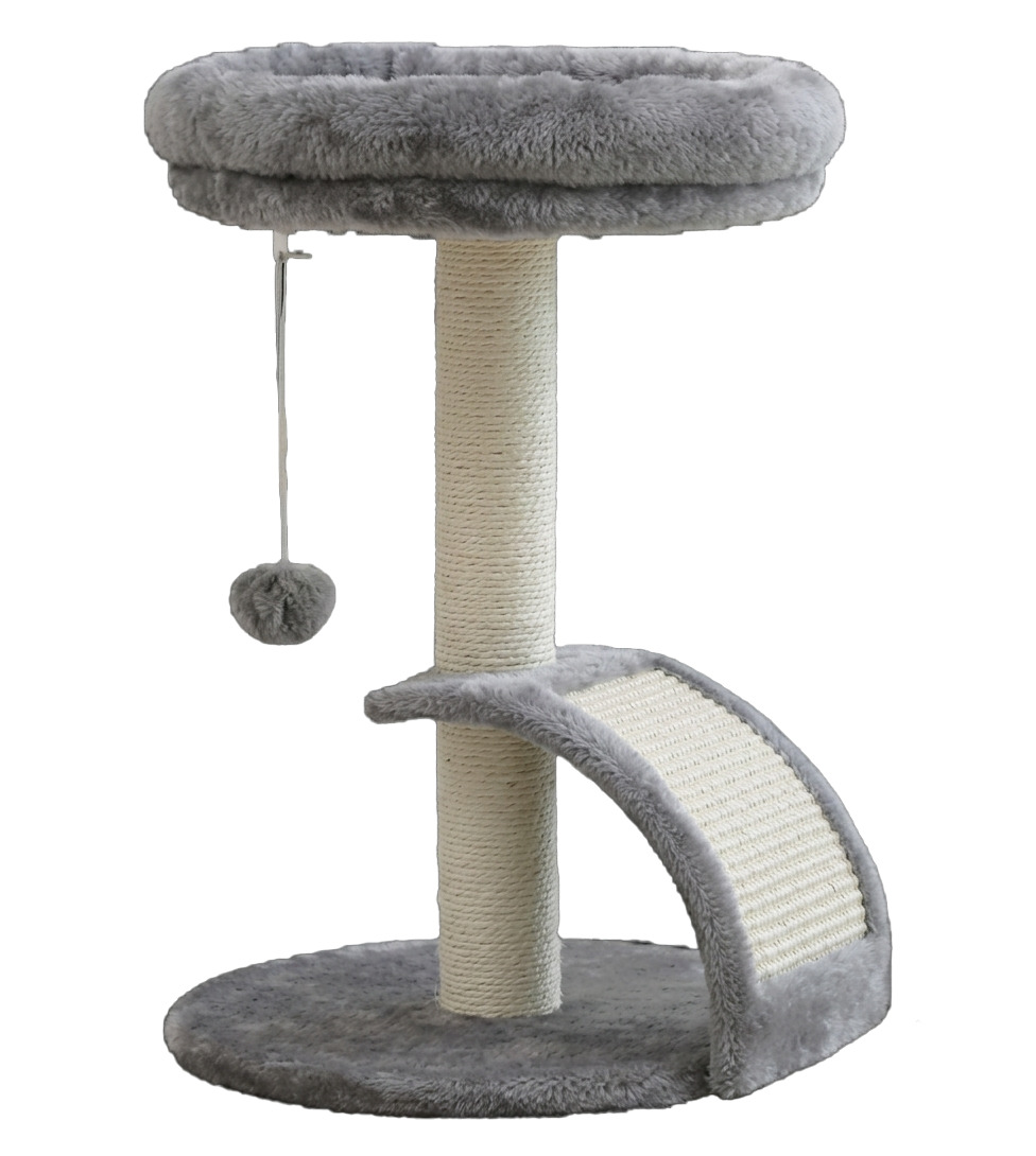 Tommy%20Teraslı%20Köprülü%20Kedi%20Tırmalama%20Gri%2036x36x52