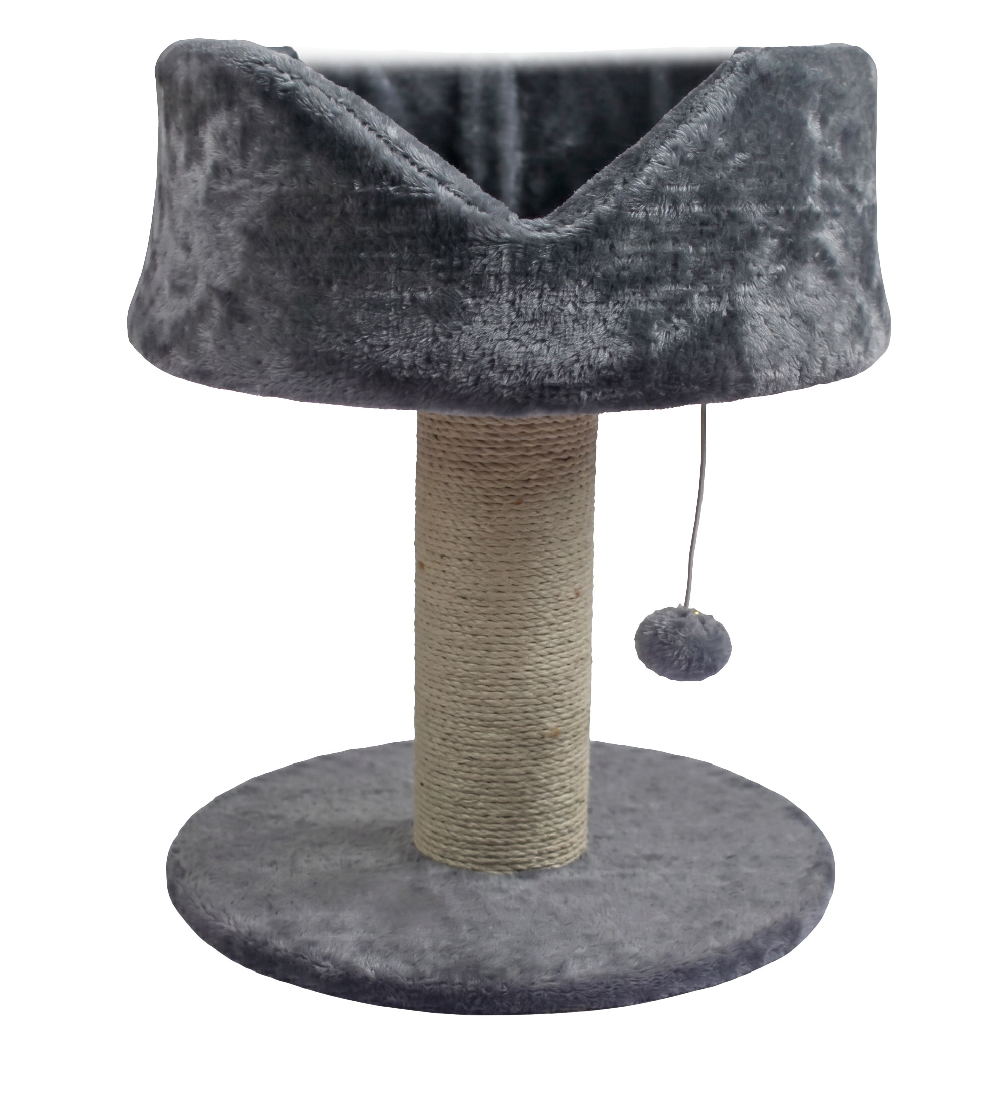 Tommy%20Teraslı%20Kedi%20Tırmalama%20Gri%2040x40x60