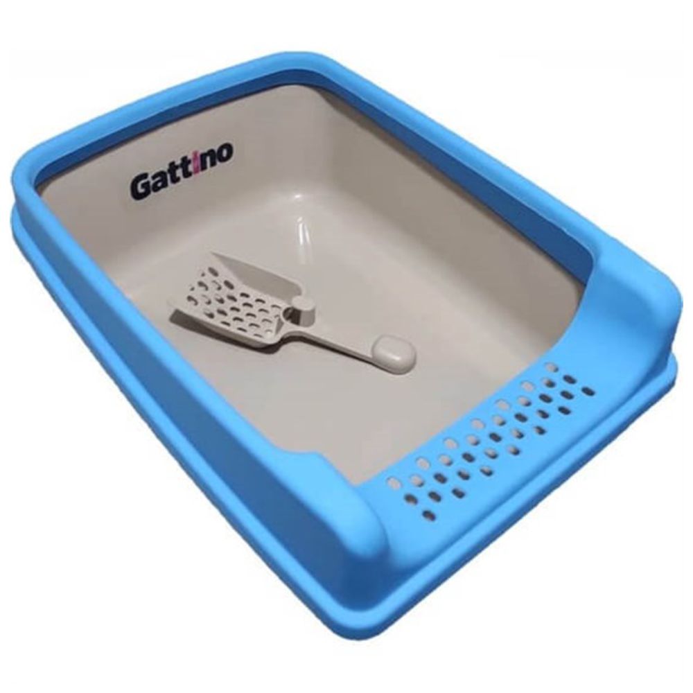 Gattino%20Açık%20Kedi%20Tuvaleti%20Kürekli%2050x35x18