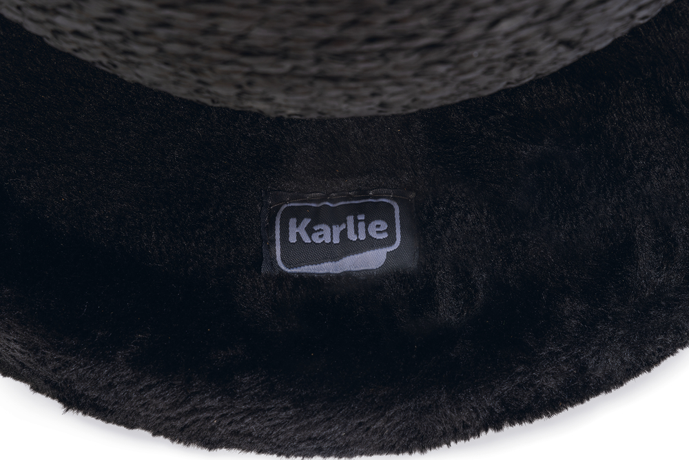 Karlıe%20Kedi%20Tırmalama%20Küresi%20Bolly%20Siyah%2030.5cm