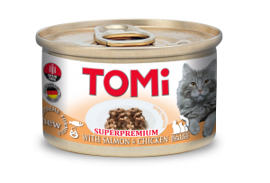 Tomi%20Kedi%20Somonlu%20Tavuklu%20Yaş%20Mama%2085g