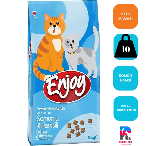 Enjoy%20Somonlu%20Ve%20Hamsili%20Yetişkin%20Kedi%20Maması%2010%20Kg