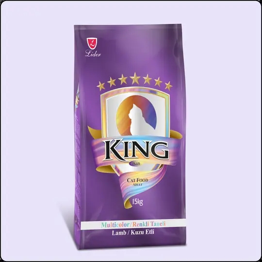 King%20Renkli%20Taneli%20Kedi%20Maması%2015%20Kg