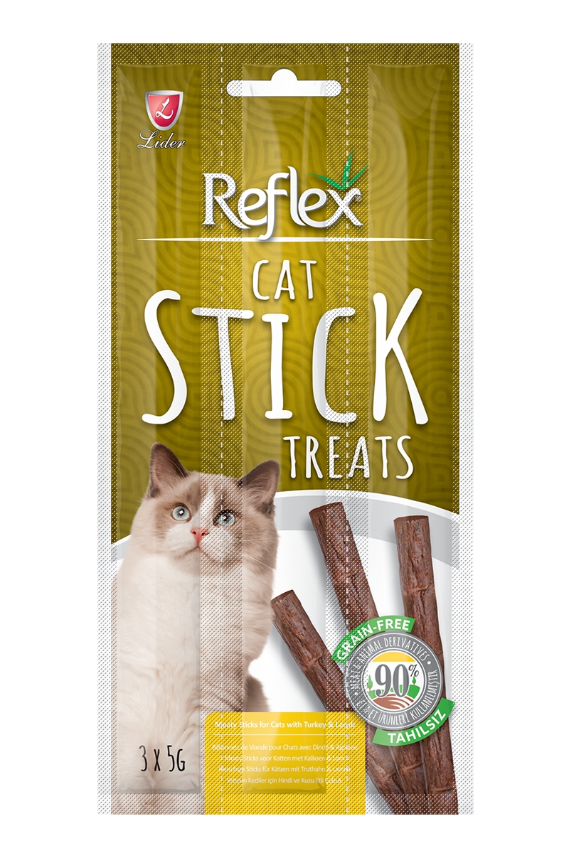 REFLEX%20KEDİ%20ÖDÜL%20STICKS%20HİNDİ%20&%20KUZU%20ETLİ%203x5%20G