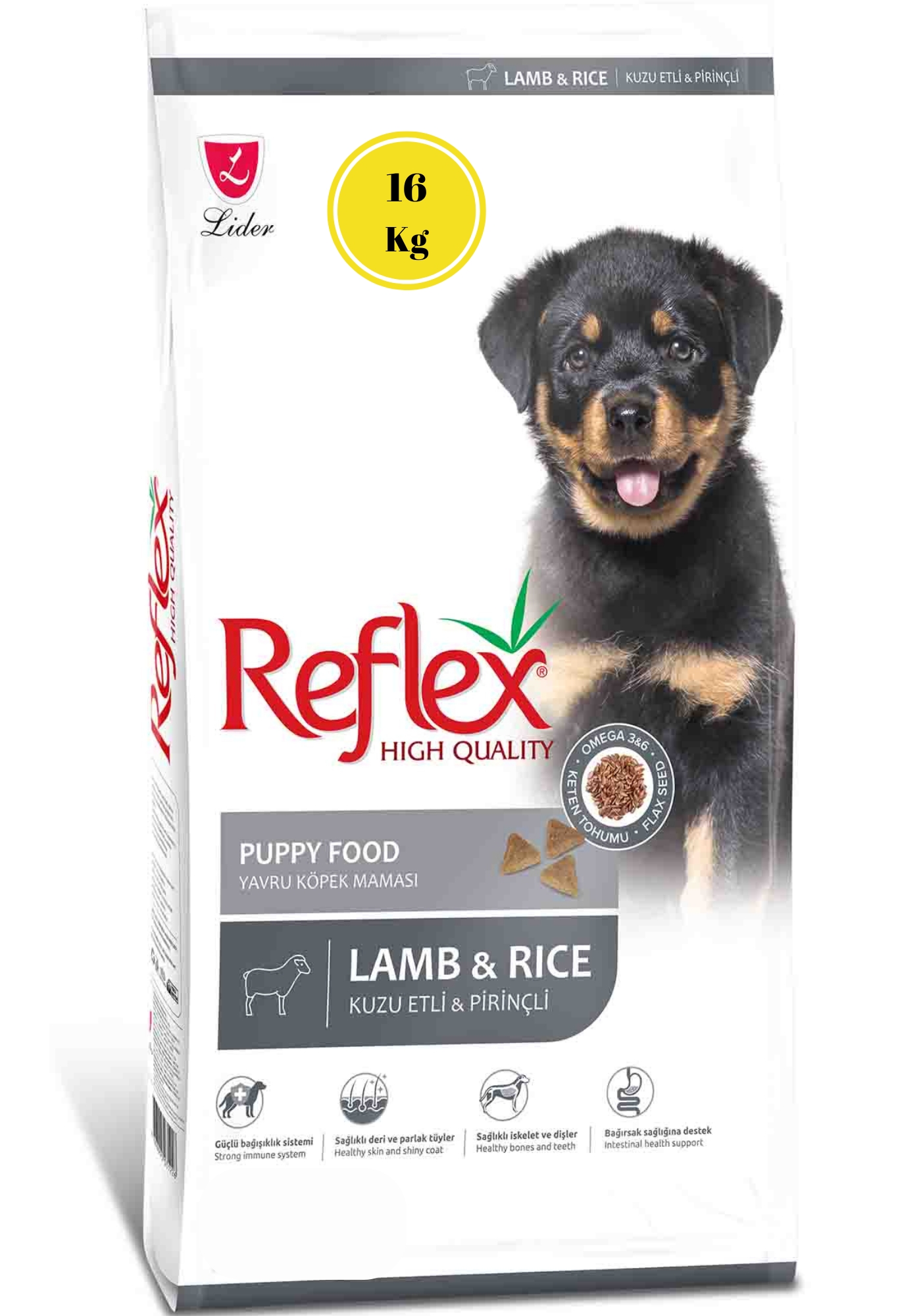 Reflex%20Puppy%20Kuzu%20Etlı%20Yavru%20Köpek%20Maması%2015+1%20%20Kg