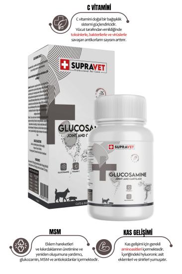 Supravet Glucosamine Tablet + Vitamin C 75 Tablet