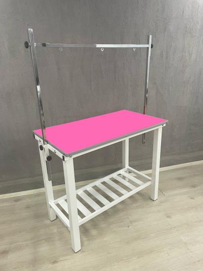 Sabit Traş Masası Pembe