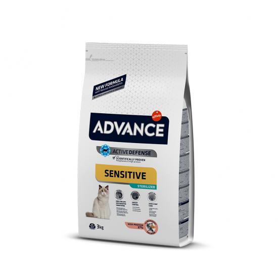 Advance Cat Sterılızed Salmon Sensıtıve 3 Kg