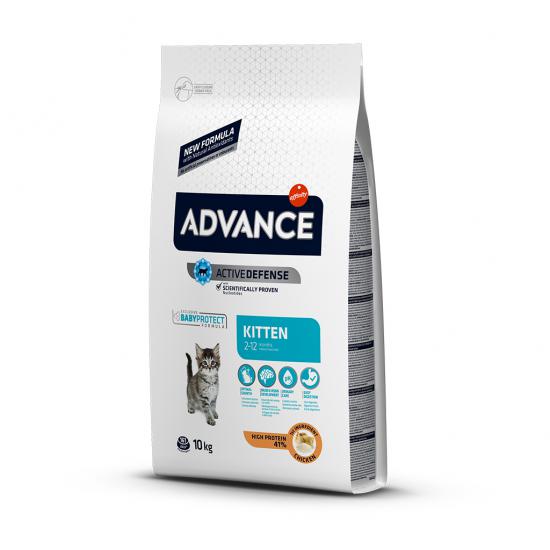 Advance Cat Kıtten Chıcken & Rıce 10 Kg