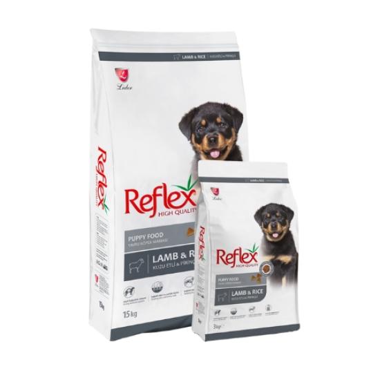 Reflex Puppy Kuzu Etli Yavru Köpek Maması 3 Kg