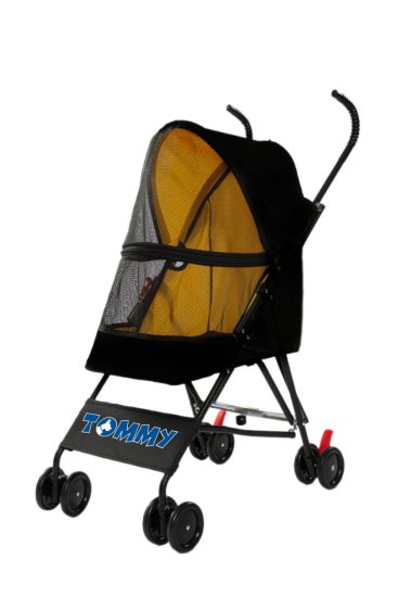 Tommy Evcil Hayvan Arabası Siyah 76.5*44*99cm Max 15kg