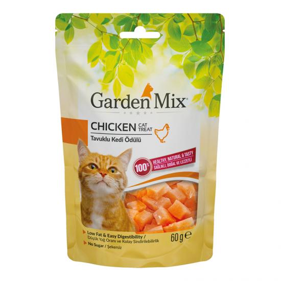 Garden Mıx Tavuklu Kedi Ödülü 60 Gr