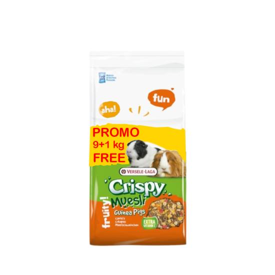 Versele Laga Crıspy Mueslı Guınea Pıgs 9+1 Kg