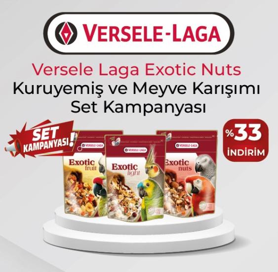 VERSELE LAGA EXOTİC NUTS KURUYEMİŞ VE MEYVE KARIŞIMI SET KAMPANYASI