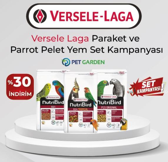 VERSELE-LAGA PARAKET VE PARROT PELET YEM SET KAMPANYASI