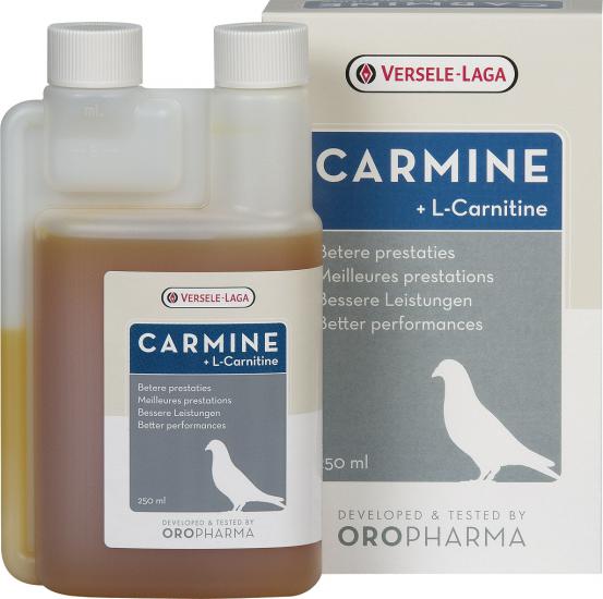 Versele Laga Oropharma Carmine Mega Forte Güvercin Sıvı L-karnitin Desteği 250ml