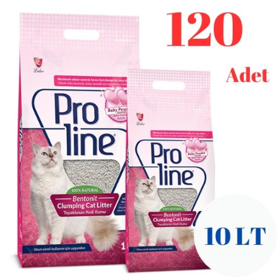 Proline Bebek Pudra Kokulu Kedi Kumu 10 LT