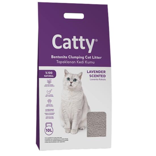 Catty Lavanta Kokulu  Kedi Kumu 10 LT