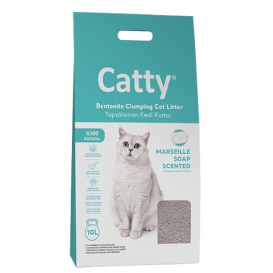 Catty Marsilya Sabun Kokulu  Kedi Kumu 10 LT