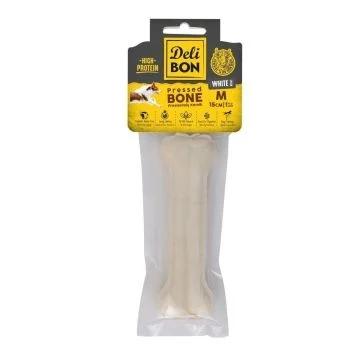 Delibon Deri Pres Kemik 15Cm M Boy 1Li Paket Beyaz 15Cmx1Ad.
