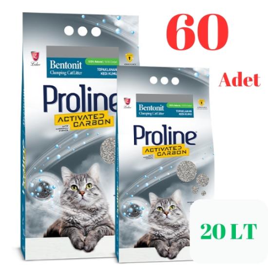 Proline Aktif Karbonlu Kedi Kumu 20 LT