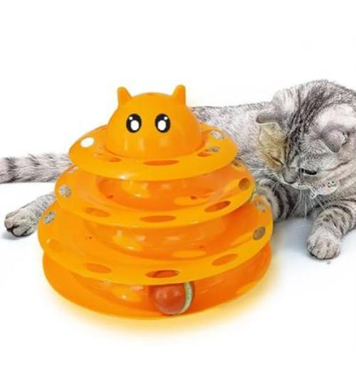 ÜÇ KATLI KEDİ OYUNCAĞI