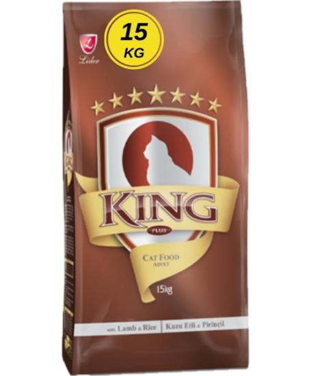 King Kuzu Etli Kedi Maması 15 Kg