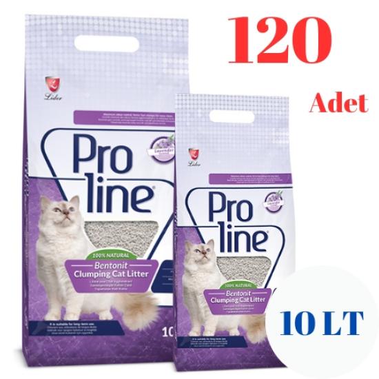 Proline Lavanta Kokulu Kedi Kumu 10 LT