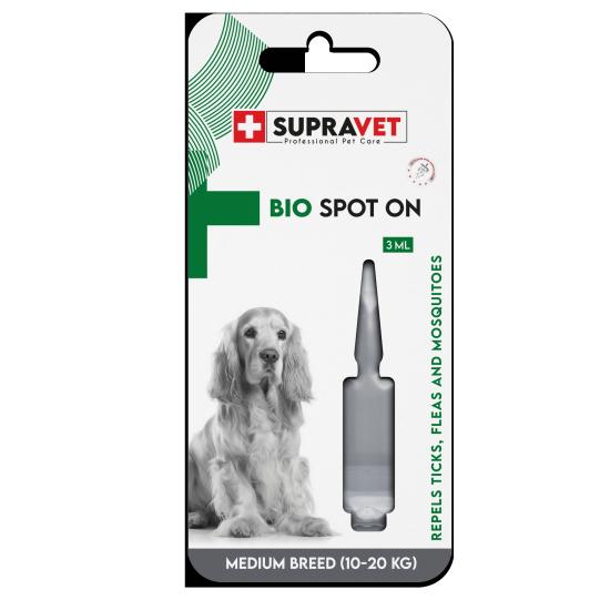 Supravet Küçük Irk Köpek Deri Ve Tüy Bakım Yağı; Bit Pire Kene Dış Parazit Ense Damlası 1-10 KG 10’LU