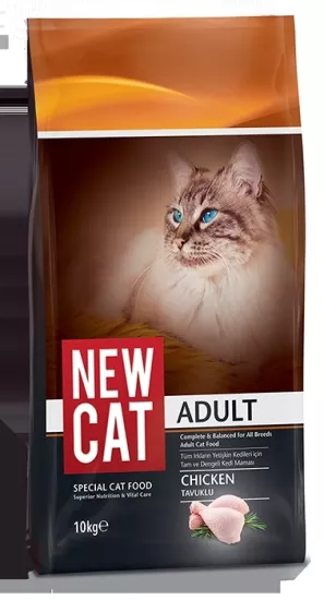 New Cat Tavuklu Kedi Maması 15 Kg