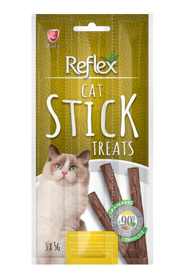 REFLEX KEDİ ÖDÜL STICKS HİNDİ & KUZU ETLİ 3x5 G