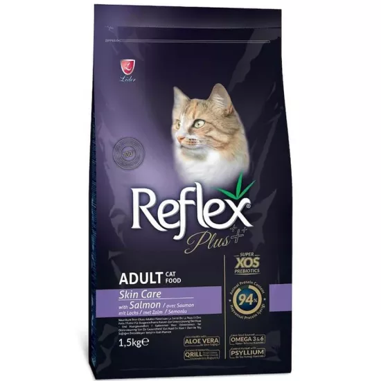 Reflex Plus  Adult Cat Skin Care Salmon  1,5 Kg