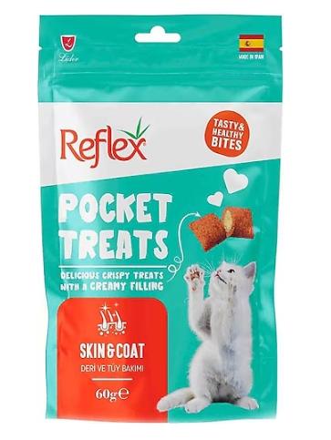 Reflex Pocket Treats Deri ve Tüy Bakımı 60g SKING& COAT