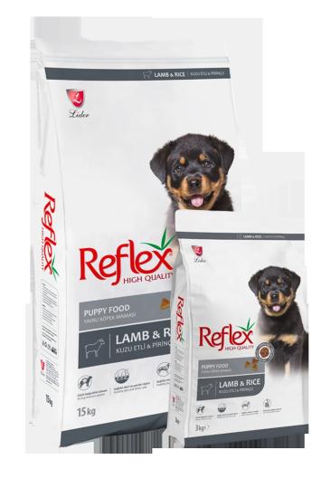 Reflex Puppy Kuzu Etlı Yavru Köpek Maması 15 Kg