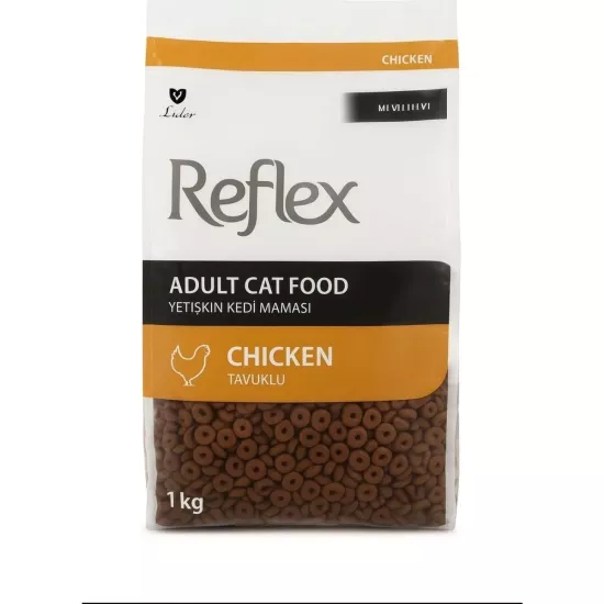 REFLEX TAVUKLU YETİŞKİN KEDİ MAMASI 1 KG