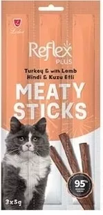 REFLEX KEDİ ÖDÜL STICKS HİNDİ & KUZU ETLİ 3x5 G