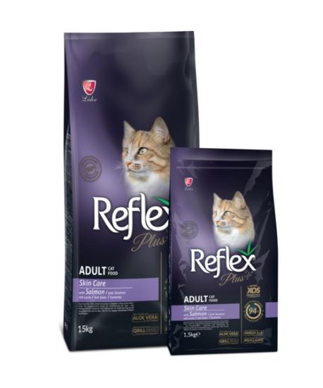 Reflex Plus Skin Care Somonlu Yetişkin Kedi Maması 15 Kg