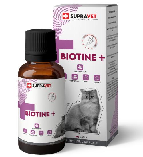 Supravet Biotine Cat Extra Deri Ve Tüy Sağlığı Damlası 100 Ml