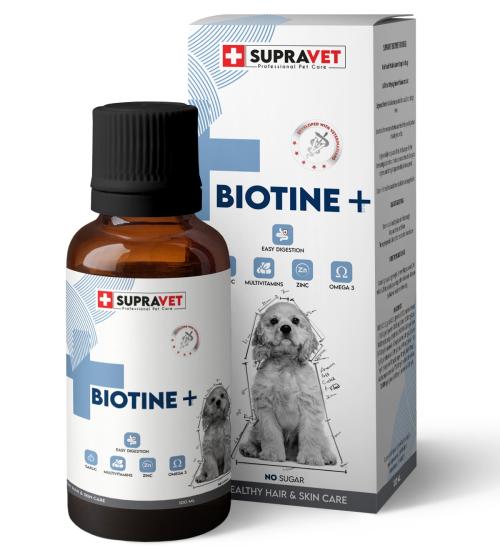 Supravet Biotine Dog Extra Deri Ve Tüy Sağlığı Damlası 100 Ml