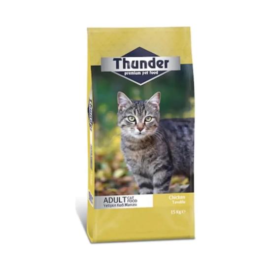 Thunder Tavuklu Yetişkin Kedi Maması 15 Kg